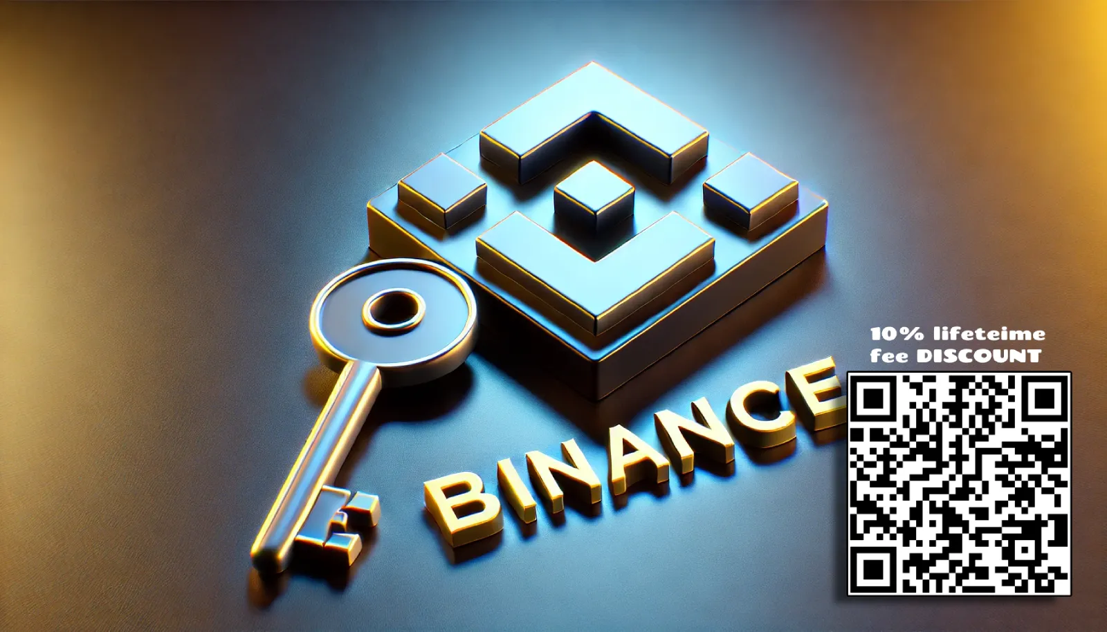 10% discount fee on Binance